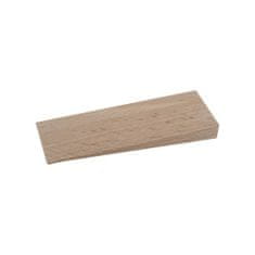 Toptrade klínky dřevěné, montážní, balení 20 ks, 55 x 20 x 6 – 0 mm