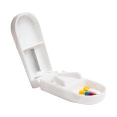 Ratujesz Pill Box with Built-in Pill Cutter