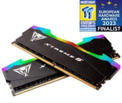 Patriot VIPER XTREME 5 RGB 48GB DDR5 7600MT/s / DIMM / CL38 / Kit 2x 24GB