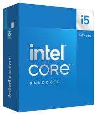 Intel Core i5-14600K / Raptor Lake R / LGA1700 / max. 5,3GHz / 6P+8E/20T / 24MB / 125W TDP / UHD 770 / BOX