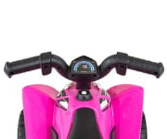 MILLY MALLY Elektrická čtyřkolka Honda ATV růžová