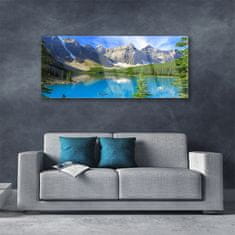 tulup.cz akrylový obraz Jezero Hora Les Krajina 125x50 cm 4 Přívěsky