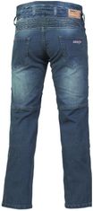 MBW kalhoty jeans KEVLAR JEANS MARK Short modré 62