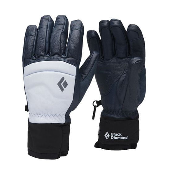 Black Diamond Black Diamond Rukavice W Spark Gloves Charcoal-Belay Blue L
