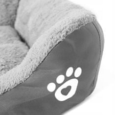 MG Sleeping Sofa pelíšek pro kočky a psy 50x40 cm, šedý
