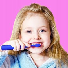 MG WhySmile dětský elektrický zubní kartáček, modrá