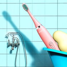 MG WhySmile dětský elektrický zubní kartáček, růžová