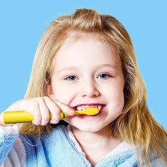 MG WhySmile dětský elektrický zubní kartáček, žlutá