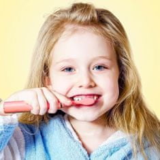 MG WhySmile dětský elektrický zubní kartáček, růžová