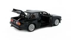 BBurago BMW M3 (E30) black Bburago 1:24. Barva černá..