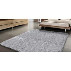 KOMFORTHOME Měkký koberec Shaggy Antislip 80x120 cm Barva Světle šedá