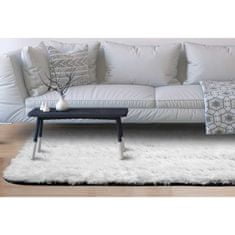 KOMFORTHOME Měkký koberec Shaggy Antislip 80x120 cm Barva Bílá