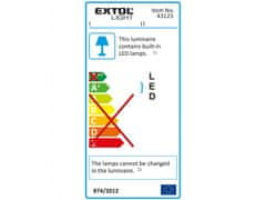Extol Light Reflektor LED, nabíjecí s podstavcem, 700/1400lm, Li-ion