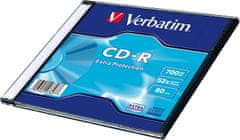 Verbatim CD-R80 700MB Data Life/ 52x/ slim/ 200ks karton