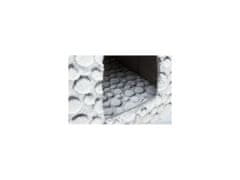 Trixie MILA plyšová jeskyňka s polštářem, 32 × 42 × 32 cm, bílá/šedá