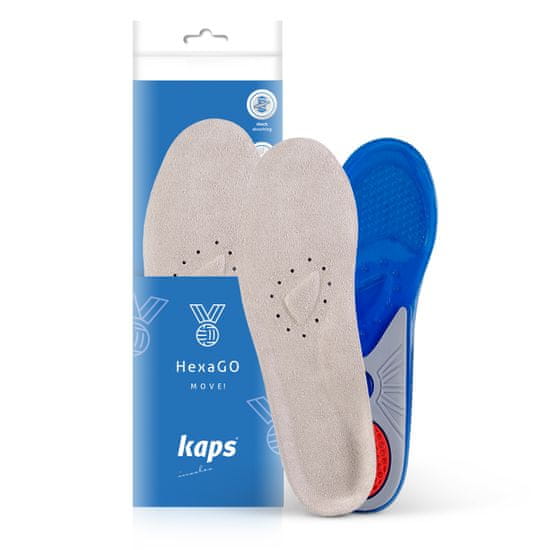Kaps Hexa Go pohodlné sportovní anatomické gelové vložky do bot