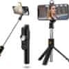 Selfie tyč 6v1 pro profesionální fotografie a videa, Selfie stick s bezdrátovým Bluetooth ovládáním, 70 cm | SELFIEPRO