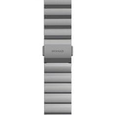 Nomad Titanium Band pro Apple Watch 42/44/45/49mm, stříbrný Stříbrná 49mm