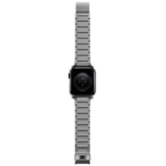 Nomad Titanium Band pro Apple Watch 42/44/45/49mm, stříbrný Stříbrná 49mm