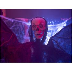 Europalms Halloween anděl smrti, s motorkem, zvukem a LED