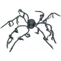 Europalms Halloween animovaný pavouk s LED očima