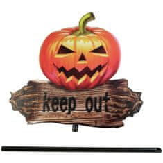 Europalms Halloween dýně "KEEP OUT", 50 cm
