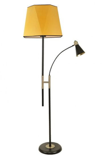 Opviq Stojací lampa Forza Altıgen 165 cm žlutá