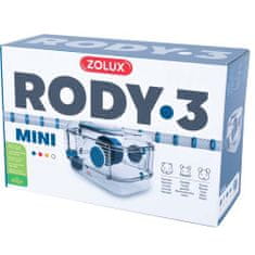 Zolux RODY3 SA klec MINI BLUE 330x210x180 mm