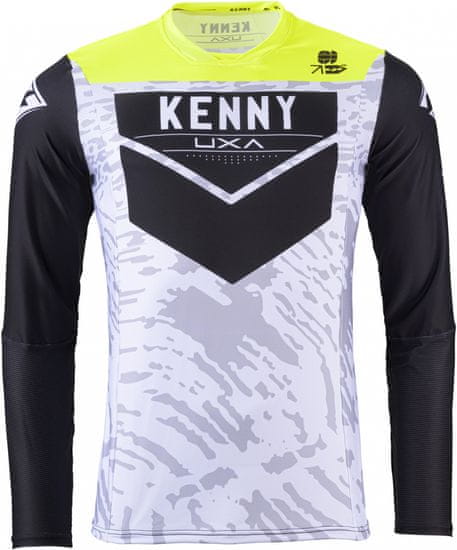 Kenny dres PERFORMANCE 24 stone černo-žluto-bílý
