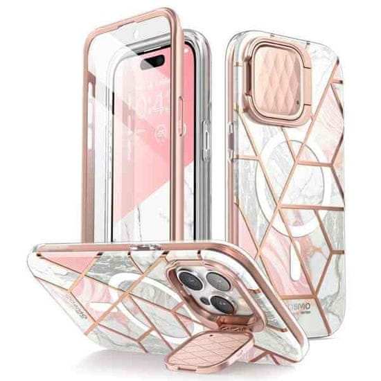 SUPCASE Cosmo Mag pancéřový obal na iPhone 15 PRO 6.1" Marble
