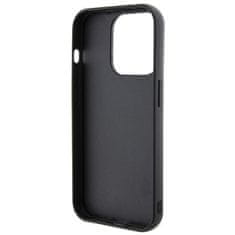 Karl Lagerfeld hard silikonové pouzdro iPhone 15 PRO 6.1" black 3D Rubber Multi Logo