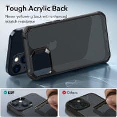 Air Armor pouzdro na iPhone 15 6.1" Frosted black