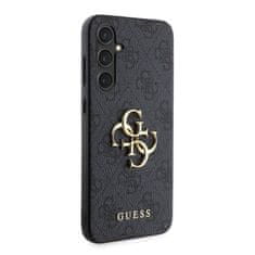 Guess hard silikonový obal Samsung Galaxy S23 FE Grey 4G kovové logo