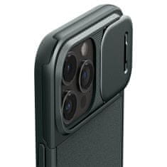 Spigen Optik Armor MagSafe hybridní obal na iPhone 15 PRO MAX 6.7" Abyss Green