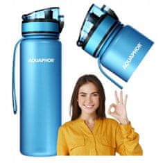 Aquaphor Filtrační láhev na vodu 0,5 l modrá + 1 filtr