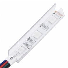 Vidaxl Příborník s LED osvětlením bílý 41 x 37 x 67 cm