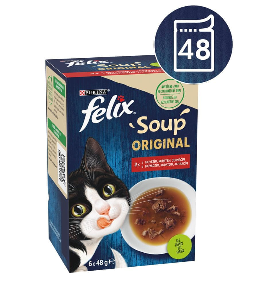 Levně Felix Soup lahodný výběr polévka 48x48 g
