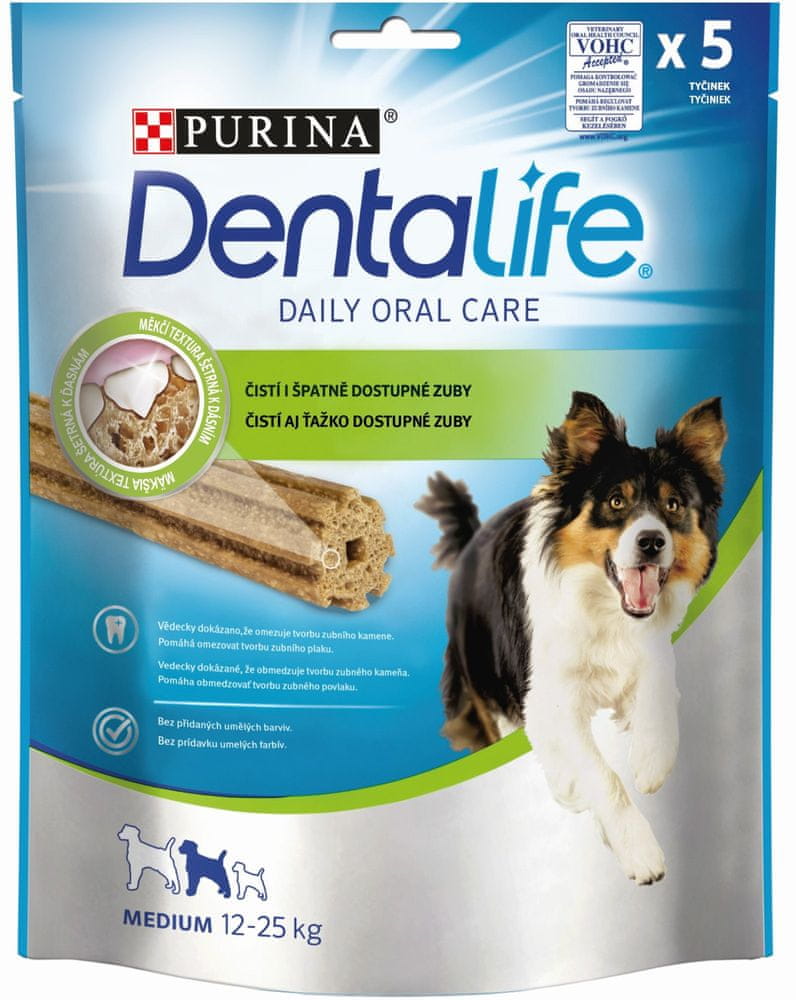 Levně DentaLife Dog MEDIUM 6x115 g