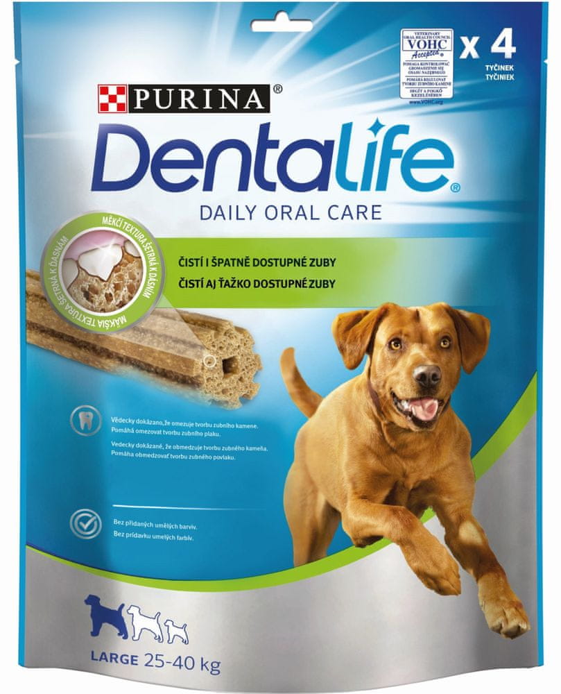 Levně DentaLife Dog LARGE 6x142 g