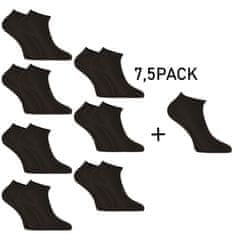 Nedeto 7,5PACK ponožky nízké bambusové černé (75NPN001) - velikost M