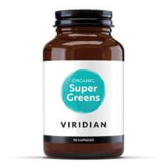 VIRIDIAN nutrition Organic Super Greens 90 kapslí 
