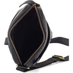Lagen Kožená taška přes rameno Lagen LN-20654 černá