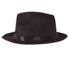 Guirca Mafianský pánský klobouk s mašlí