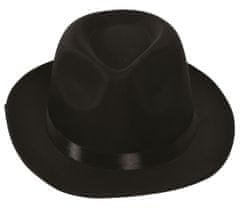 Mafianský pánský klobouk s mašlí