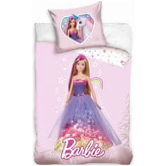 Carbotex Povlečení do dětské postýlky Barbie princezna