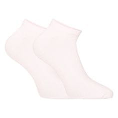 Nedeto 5,5PACK ponožky nízké bambusové bílé (55NPN100) - velikost XL