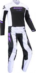 Kenny dres PERFORMANCE 24 solid černo-bílo-fialový M