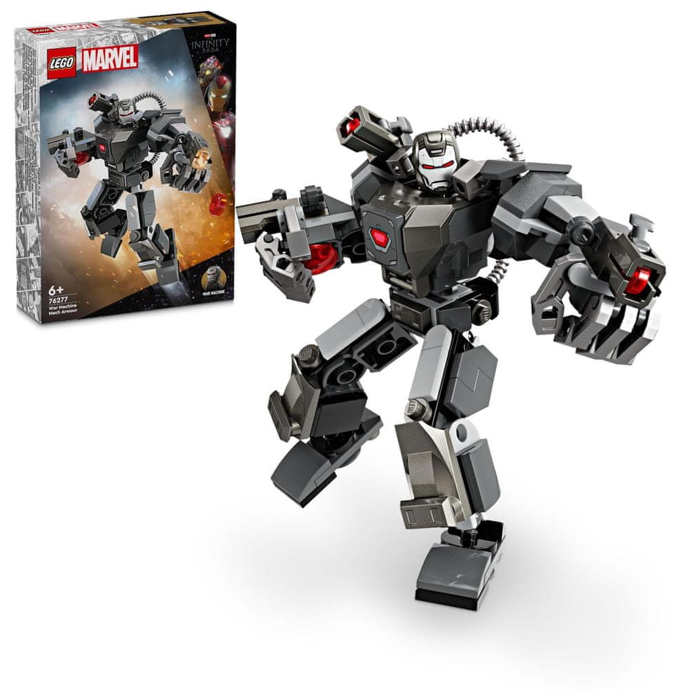 Levně LEGO Marvel 76277 War Machine v robotickém brnění
