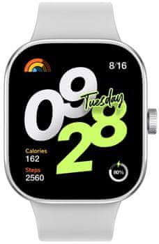 moderné inteligentné hodinky v štýlovom prevedení Xiaomi Redmi Watch 4 Bluetooth 5.3 s ble 150+ športových režimov vodoodolné meranie tepu okysličenia krvi gps funkcie pai systém výdrž 18 dní na nabitie ovládanie fotoaparátu v mobilnom telefóne monitoring spánku perzonalizované ciferníky dlhá výdrž batéria výkonné kompaktné hodinky svieži dizajn ciferníky výber 5 satelitných systémov AMOLED displej veľký displej tvrdené sklo bluetooth volania volania priamo z hodiniek ultra veľký displej bluetooth hovory cez hodinky obnovovacej frekvencie