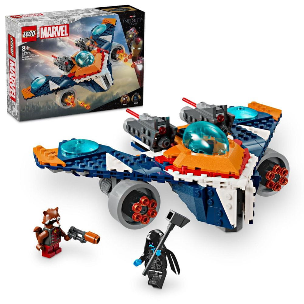 Levně LEGO Marvel 76278 Rocketův tryskáč Warbird vs. Ronan
